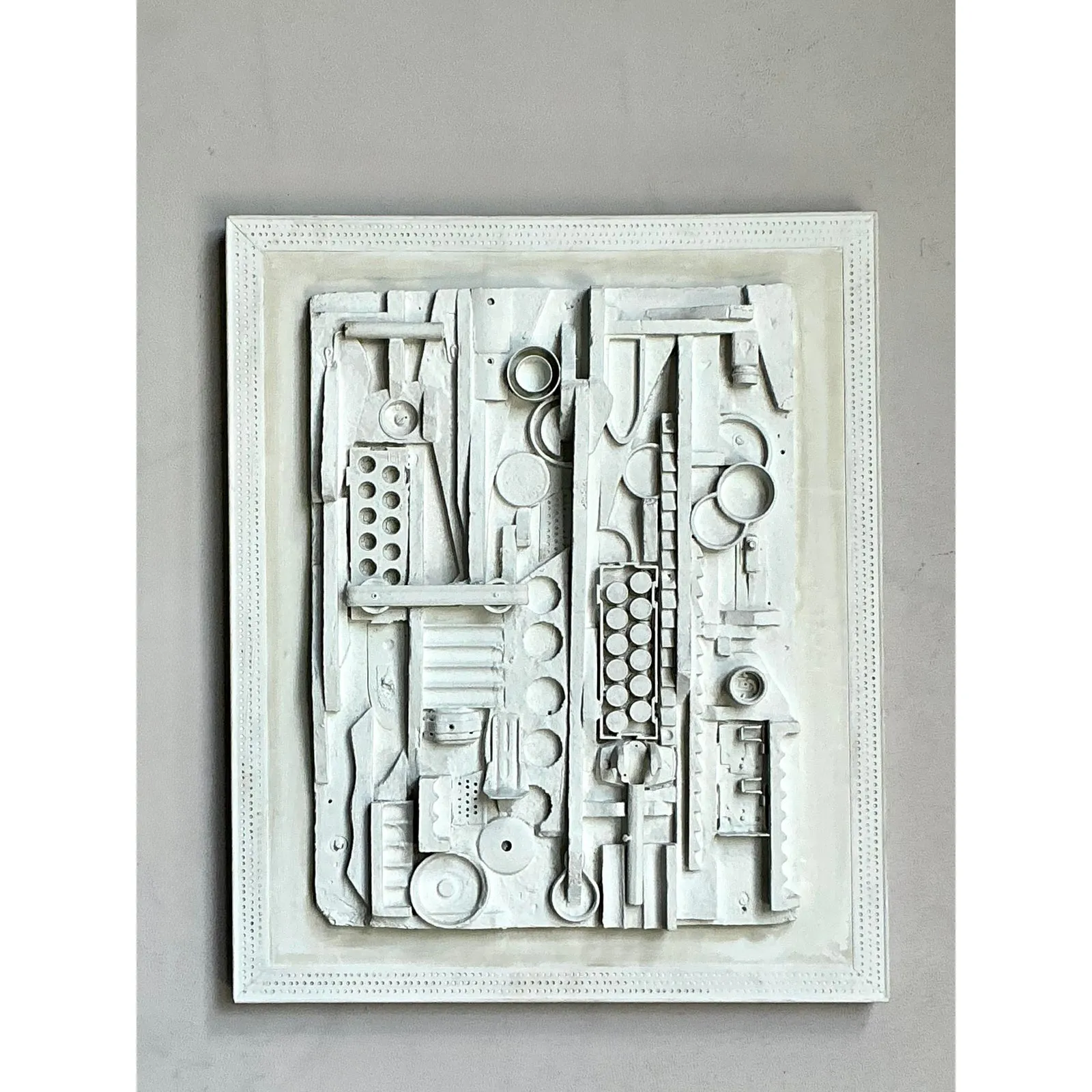 Vintage Boho Found Object Wall Sculpture — additional photo 2