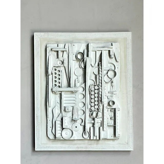 Vintage Boho Found Object Wall Sculpture — additional photo 2