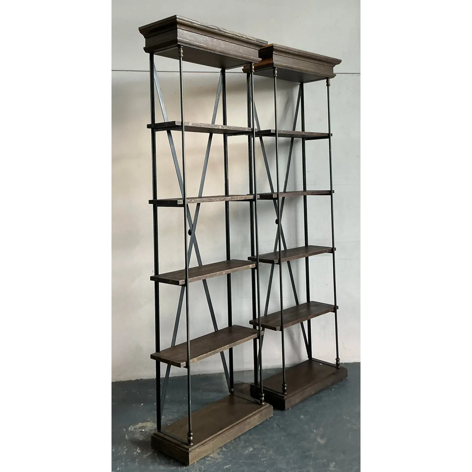Vintage Regency Monumental Etagere - A Pair — additional photo 6