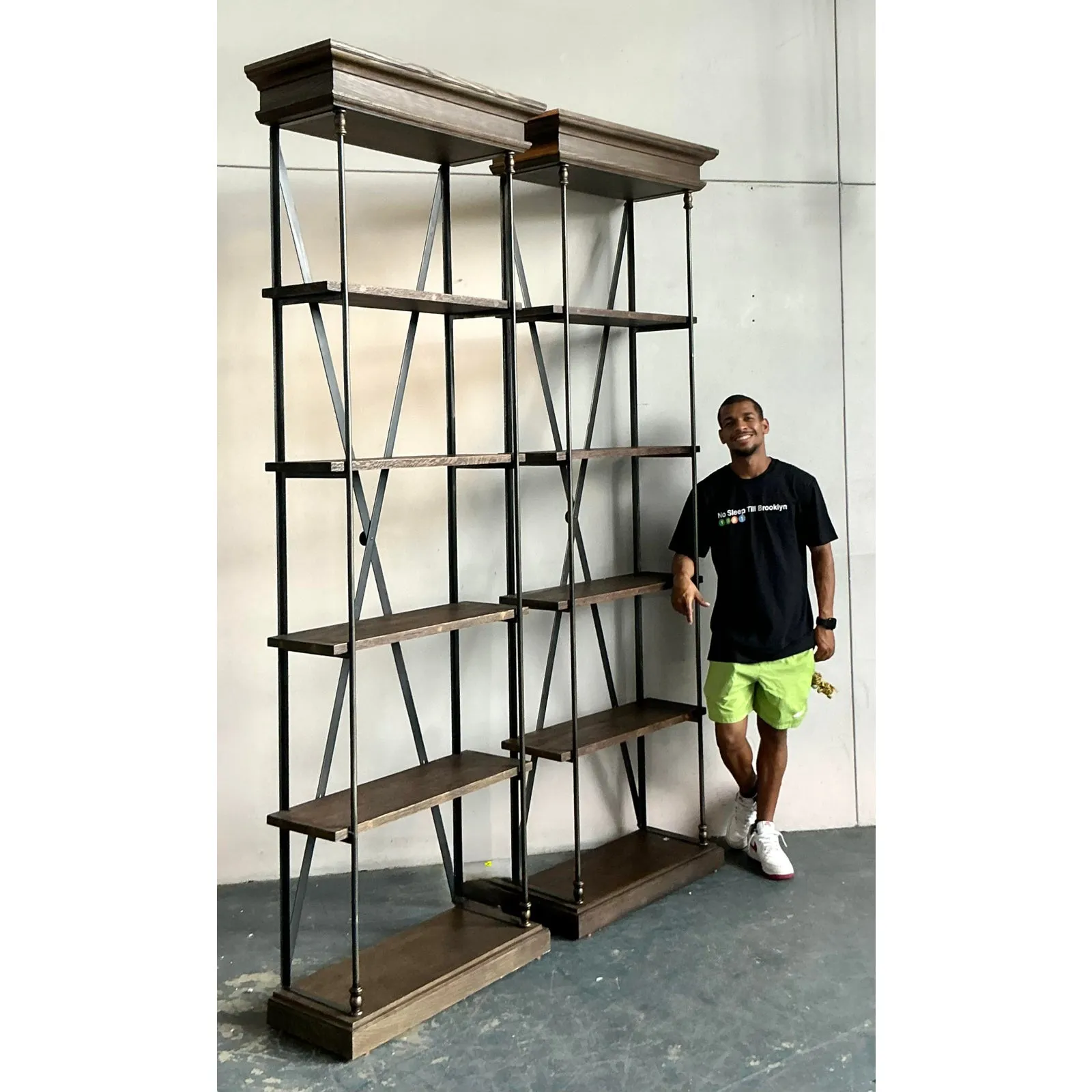 Vintage Regency Monumental Etagere - A Pair — additional photo 7