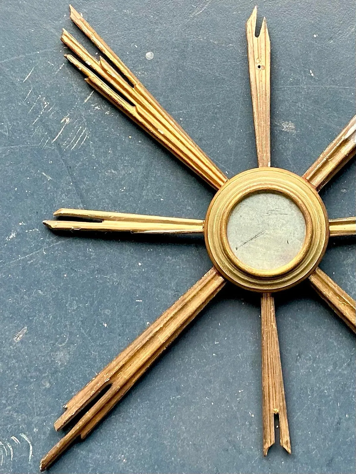 Vintage Regency Gilt Starburst Mirror — additional photo 2