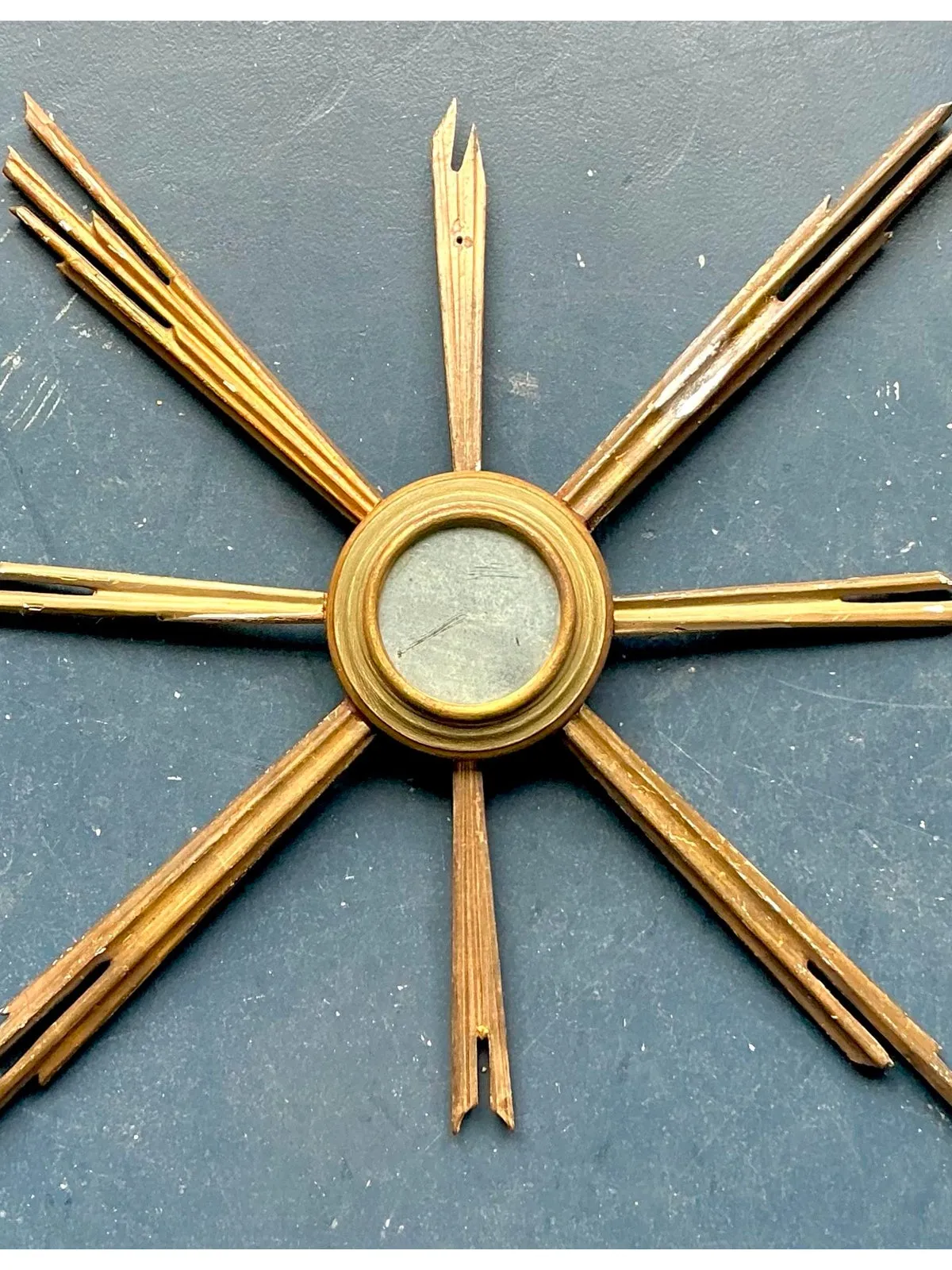 Vintage Regency Gilt Starburst Mirror — additional photo 1