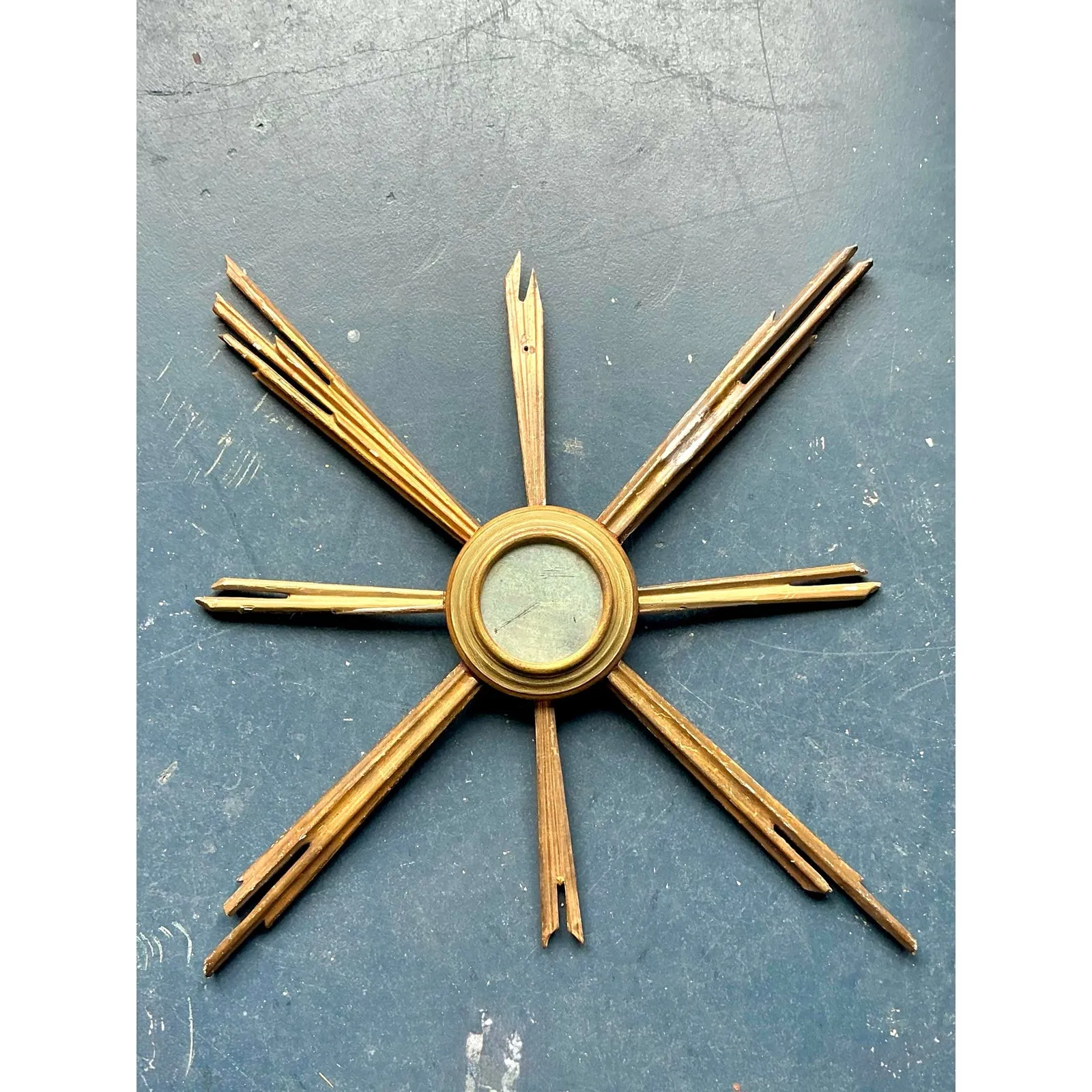 Vintage Regency Gilt Starburst Mirror — additional photo 4