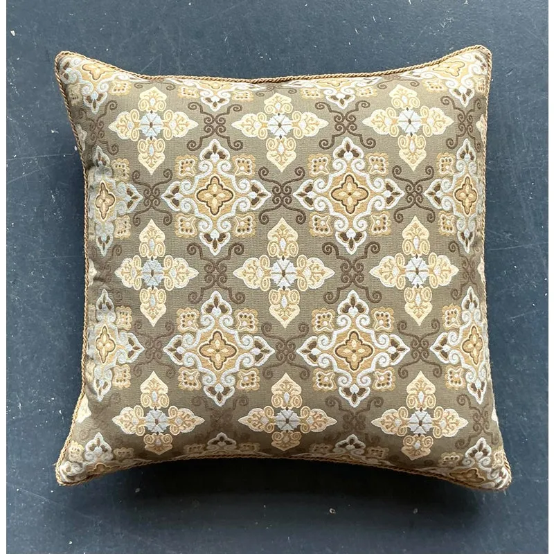 Vintage Boho Jacquard Throw Pillow — additional photo 2