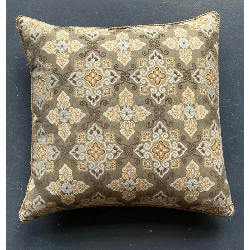 Vintage Boho Jacquard Throw Pillow — additional photo 3