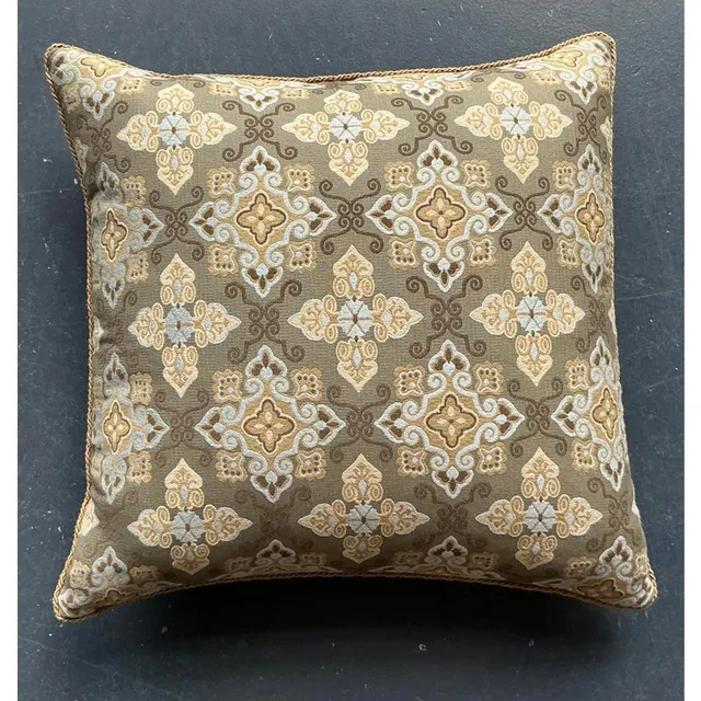 Vintage Boho Jacquard Throw Pillow — additional photo 3