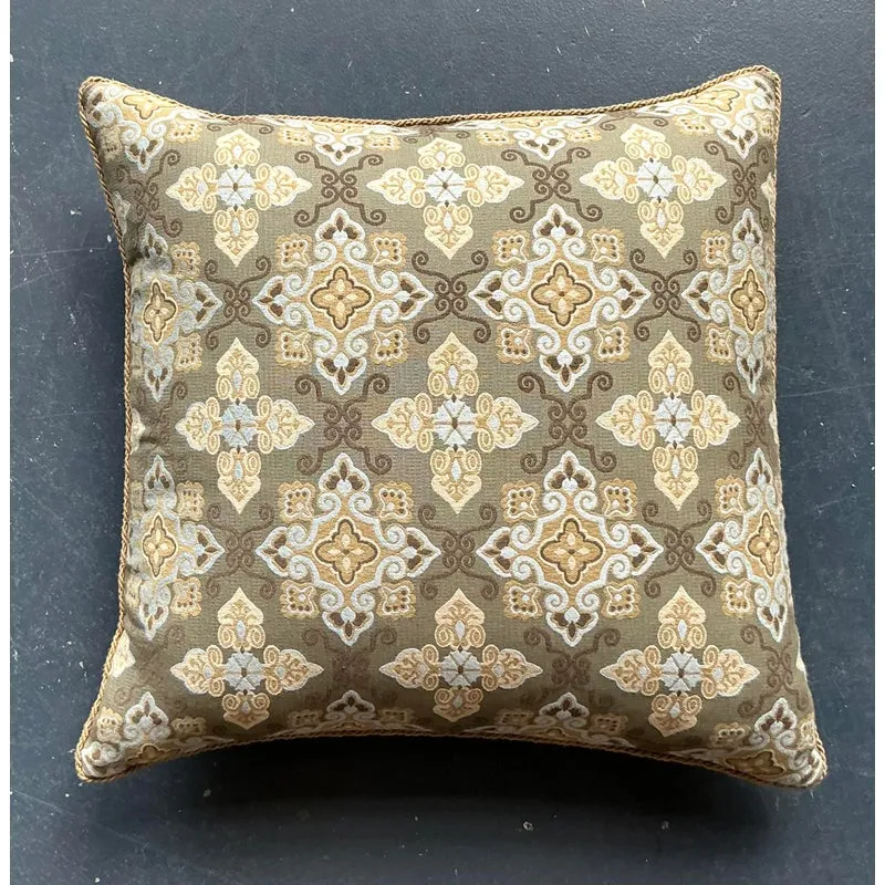 Vintage Boho Jacquard Throw Pillow — additional photo 1