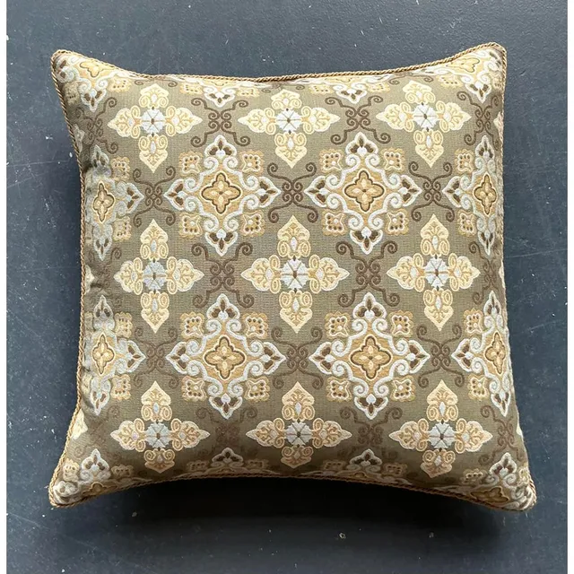 Vintage Boho Jacquard Throw Pillow — additional photo 1