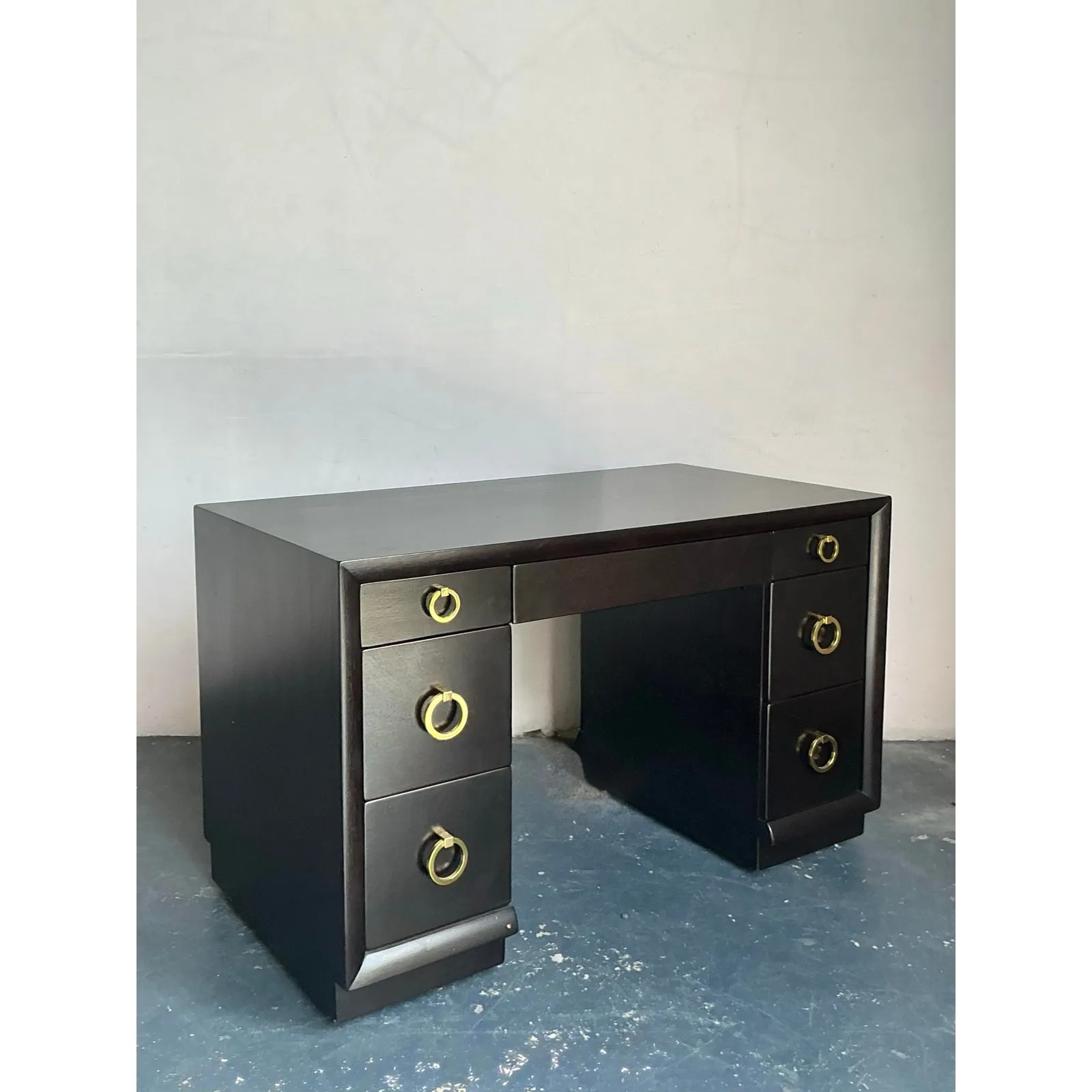 Vintage MCM Robsjohn Gibbings for Widdicomb Writing Desk — additional photo 7