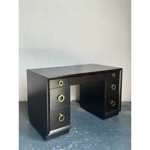 Vintage MCM Robsjohn Gibbings for Widdicomb Writing Desk — additional photo 7
