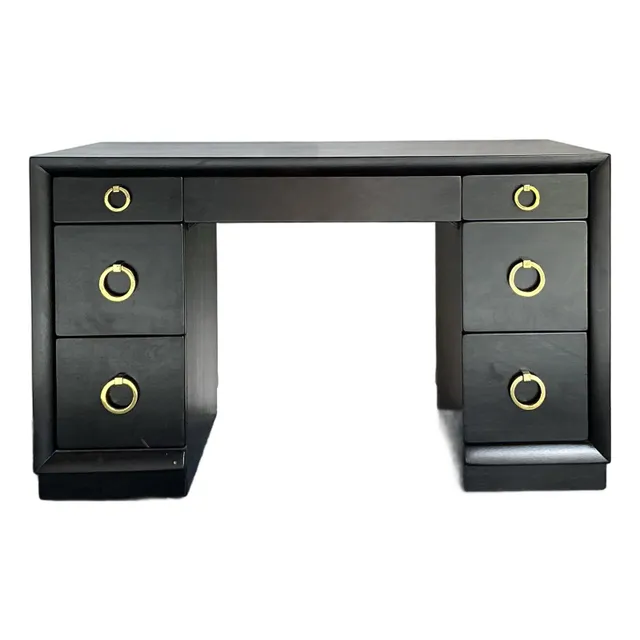 Vintage MCM Robsjohn Gibbings for Widdicomb Writing Desk — additional photo 1