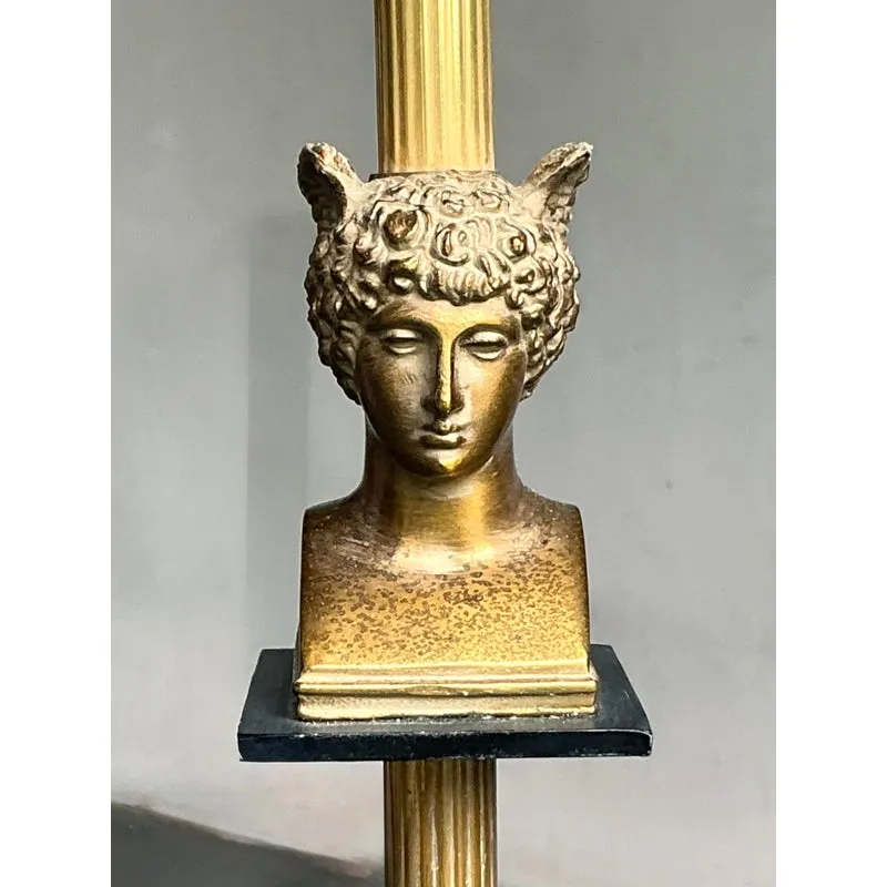 Vintage Regency Winged Mercury Floor Lamp — additional photo 1