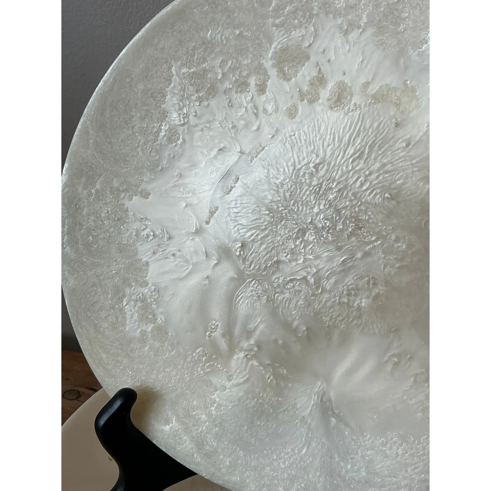 Vintage Boho Poured Resin Plates - Set of 6 — additional photo 3