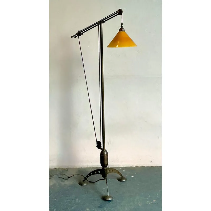 Vintage Boho Baker MRL 191 Counterbalance Floor Lamp — additional photo 1
