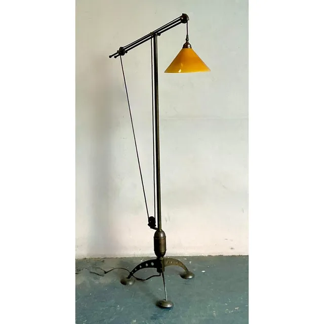 Vintage Boho Baker MRL 191 Counterbalance Floor Lamp — additional photo 1