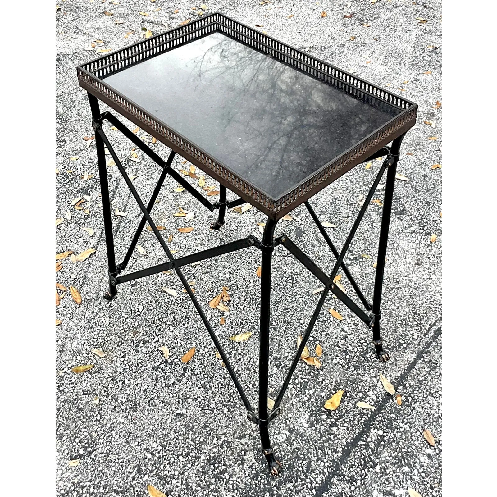 Vintage Regency Gallery Table — additional photo 2