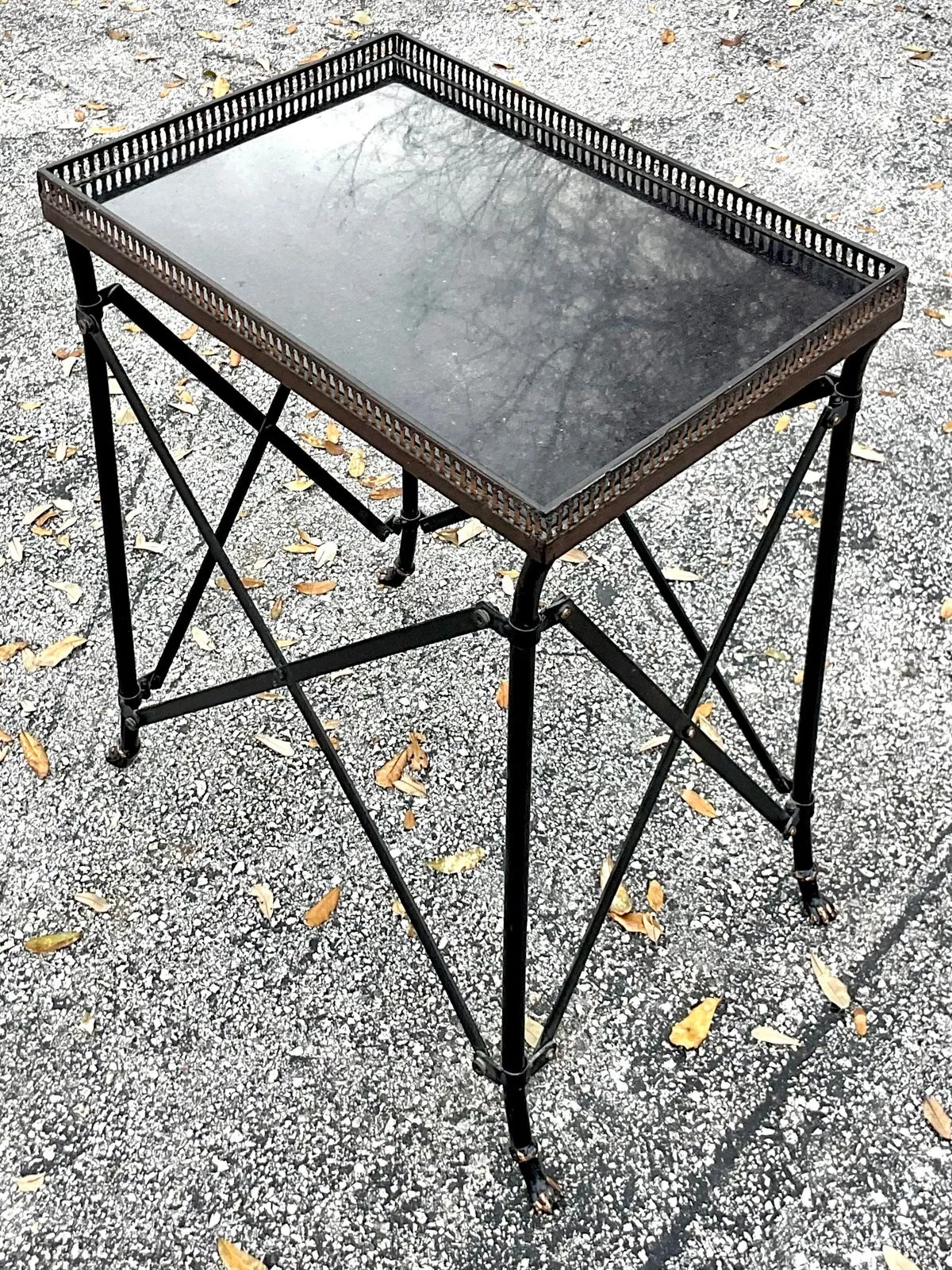 Vintage Regency Gallery Table — additional photo 2