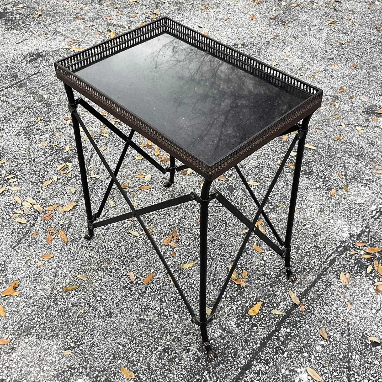 Vintage Regency Gallery Table — additional photo 3