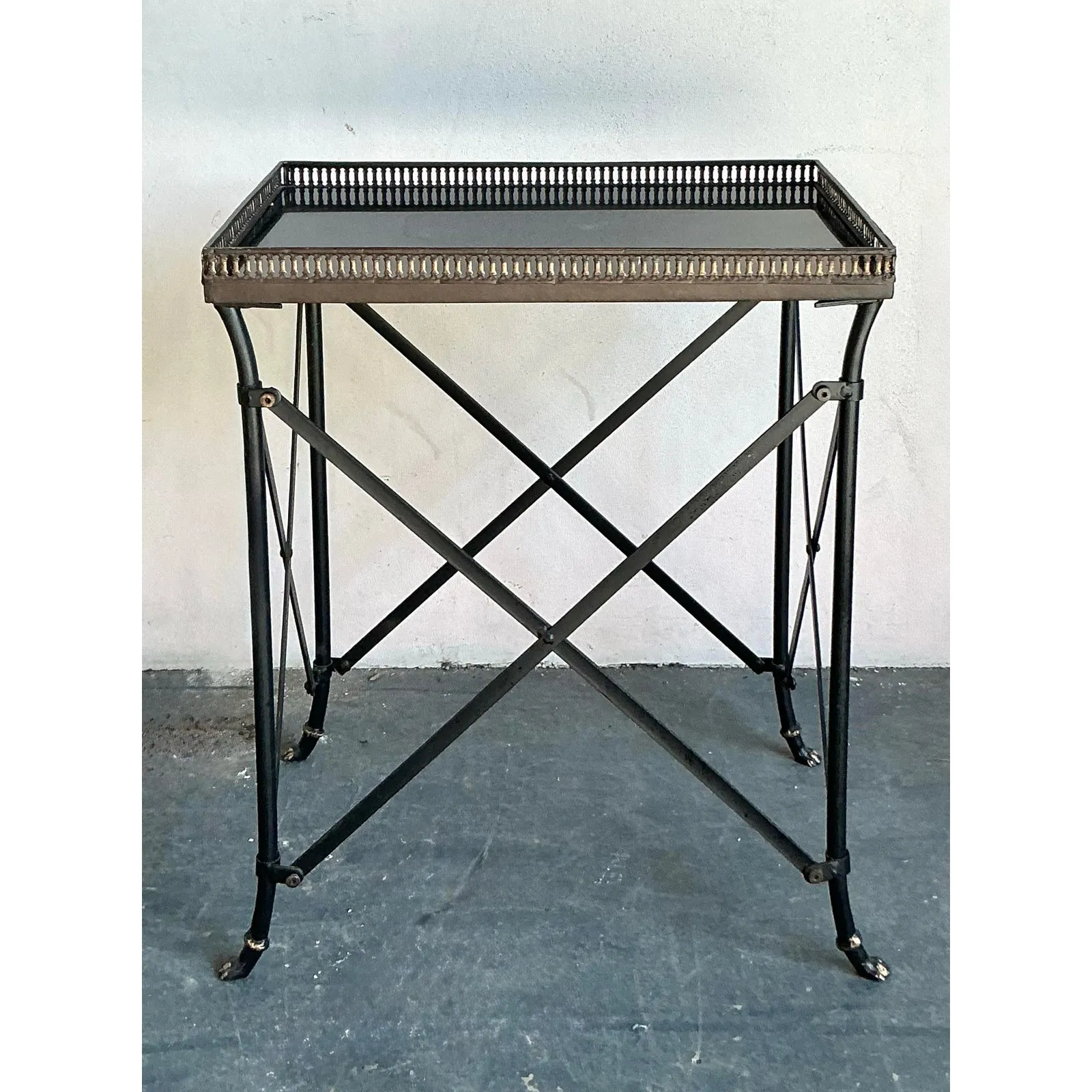 Vintage Regency Gallery Table — additional photo 1