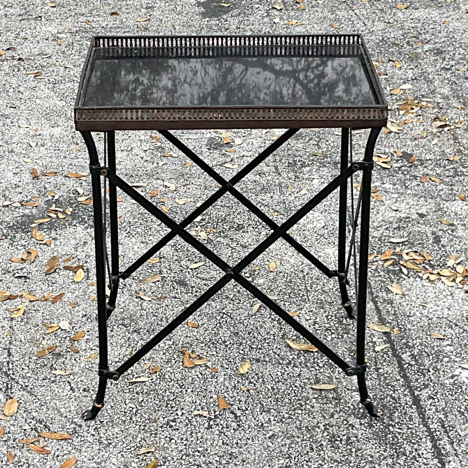 Vintage Regency Gallery Table — additional photo 6