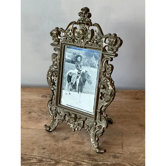 Vintage Boho Brass Gladiator Frame — additional photo 4