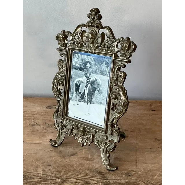 Vintage Boho Brass Gladiator Frame — additional photo 5
