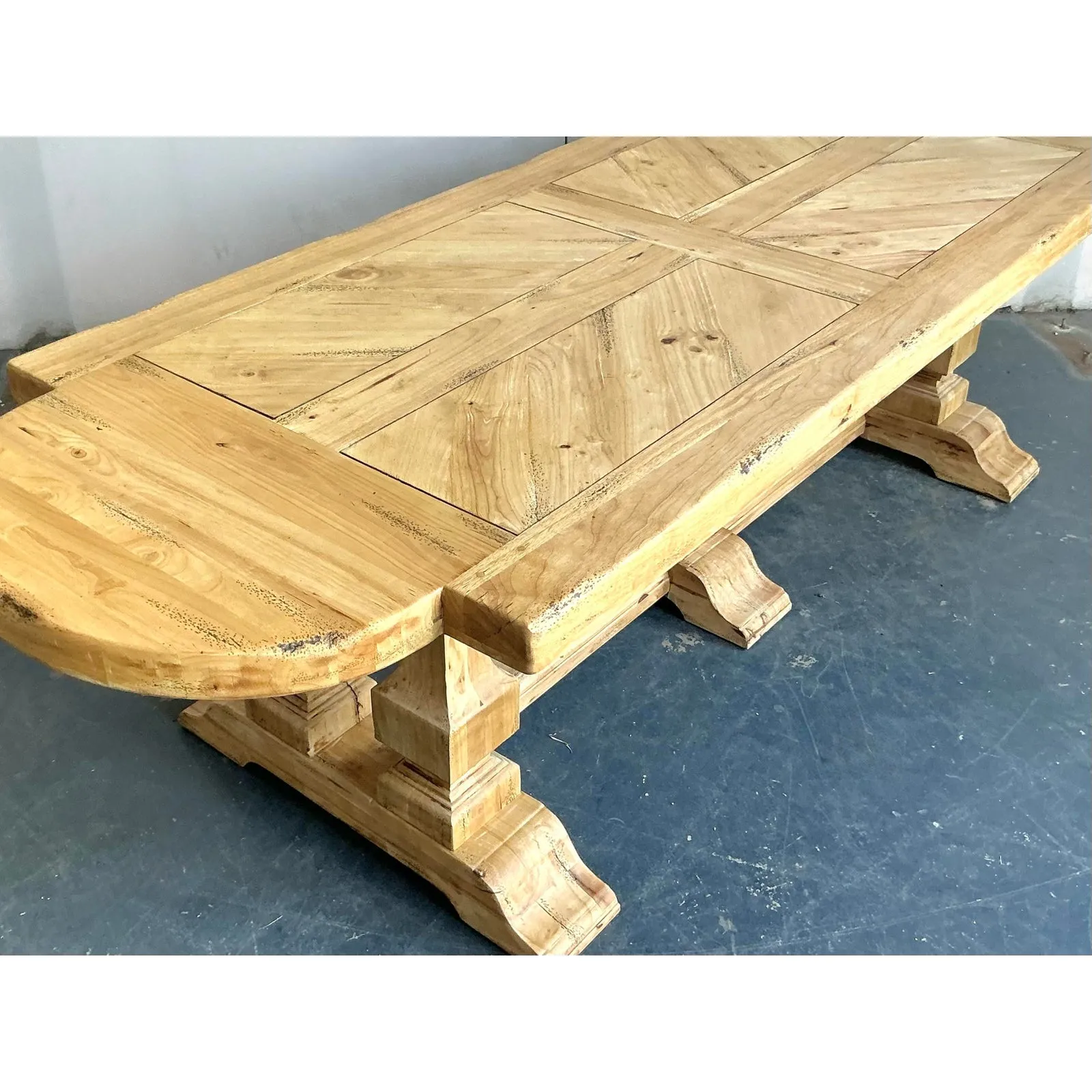 Vintage Boho French Refectory Table — additional photo 4