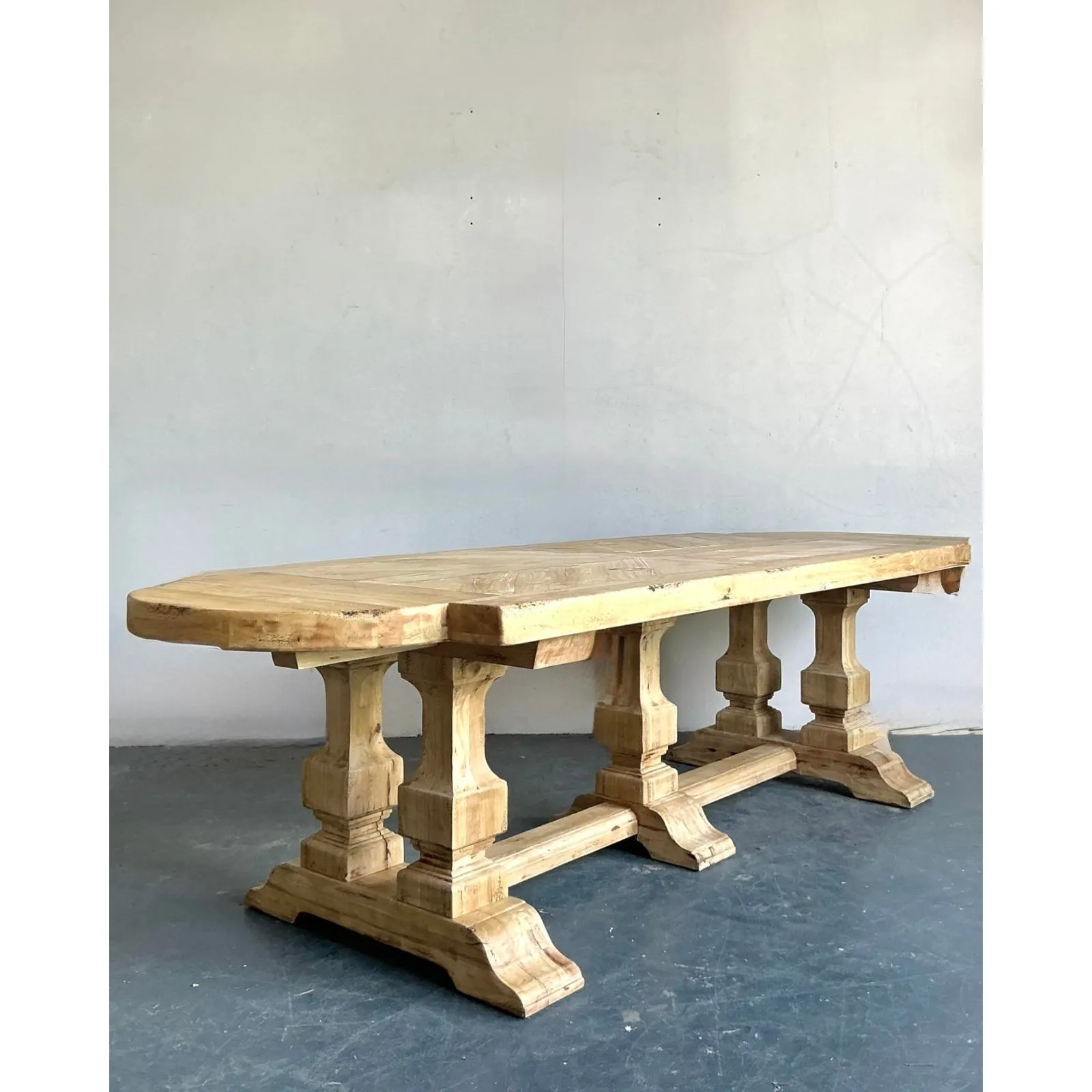 Vintage Boho French Refectory Table — additional photo 2