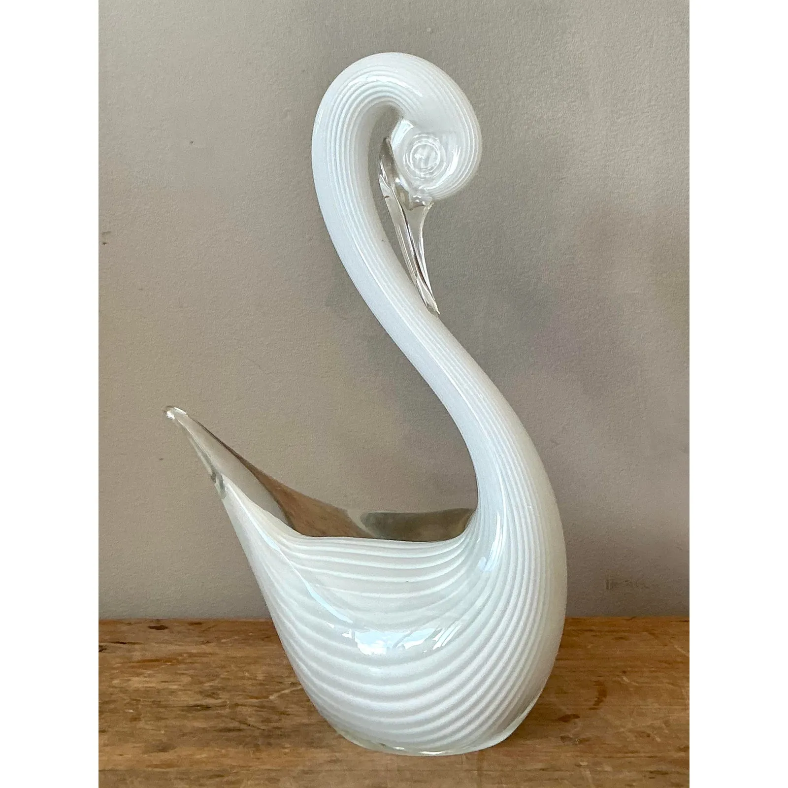 Vintage Italian Art Glass Swan — additional photo 3