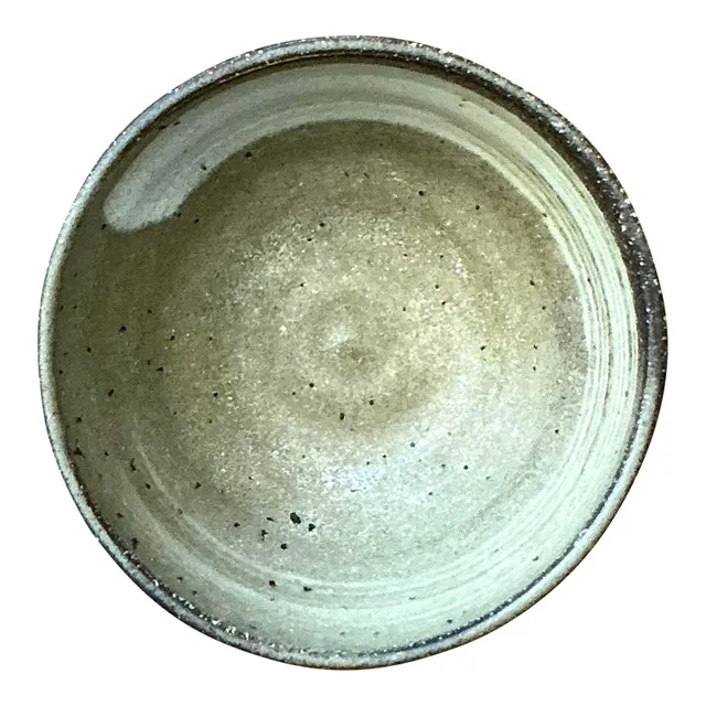 Vintage Boho Studio Pottery Bowl - Ceramic, 6W x 3.2H — additional photo 7