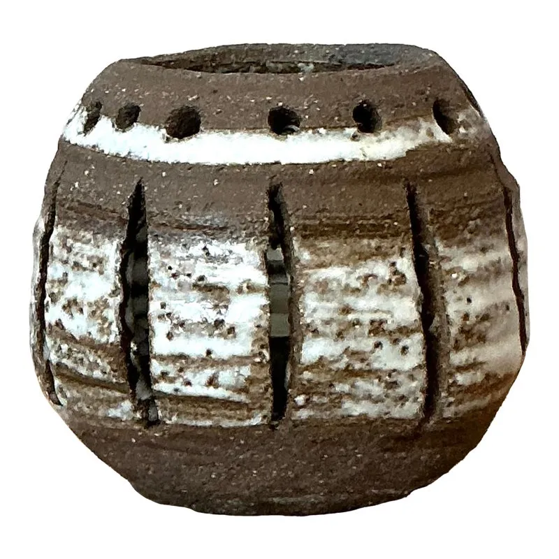 Vintage Boho Studio Pottery Votive