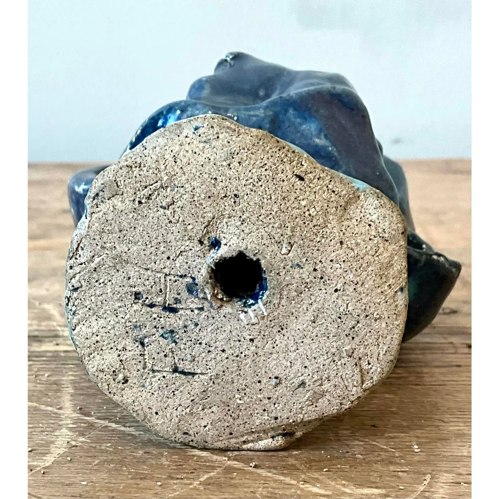 Vintage Boho Abstract Studio Pottery Sculpture — additional photo 7