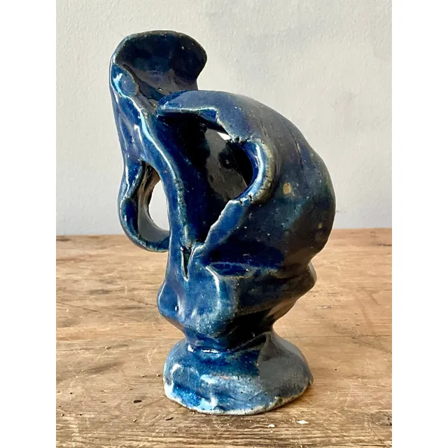 Vintage Boho Abstract Studio Pottery Sculpture — additional photo 4