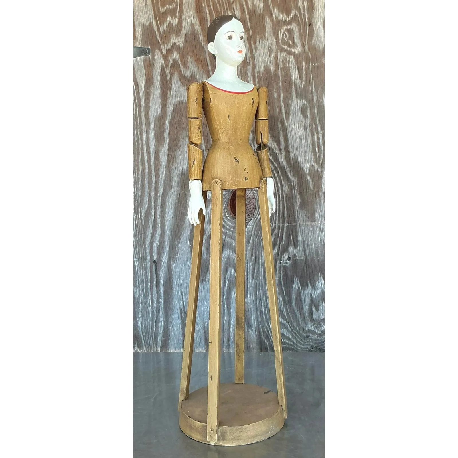 Vintage Boho Santos Crèche Cage Doll — additional photo 1