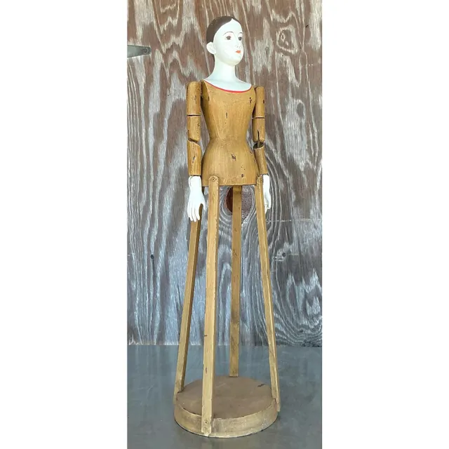 Vintage Boho Santos Crèche Cage Doll — additional photo 8