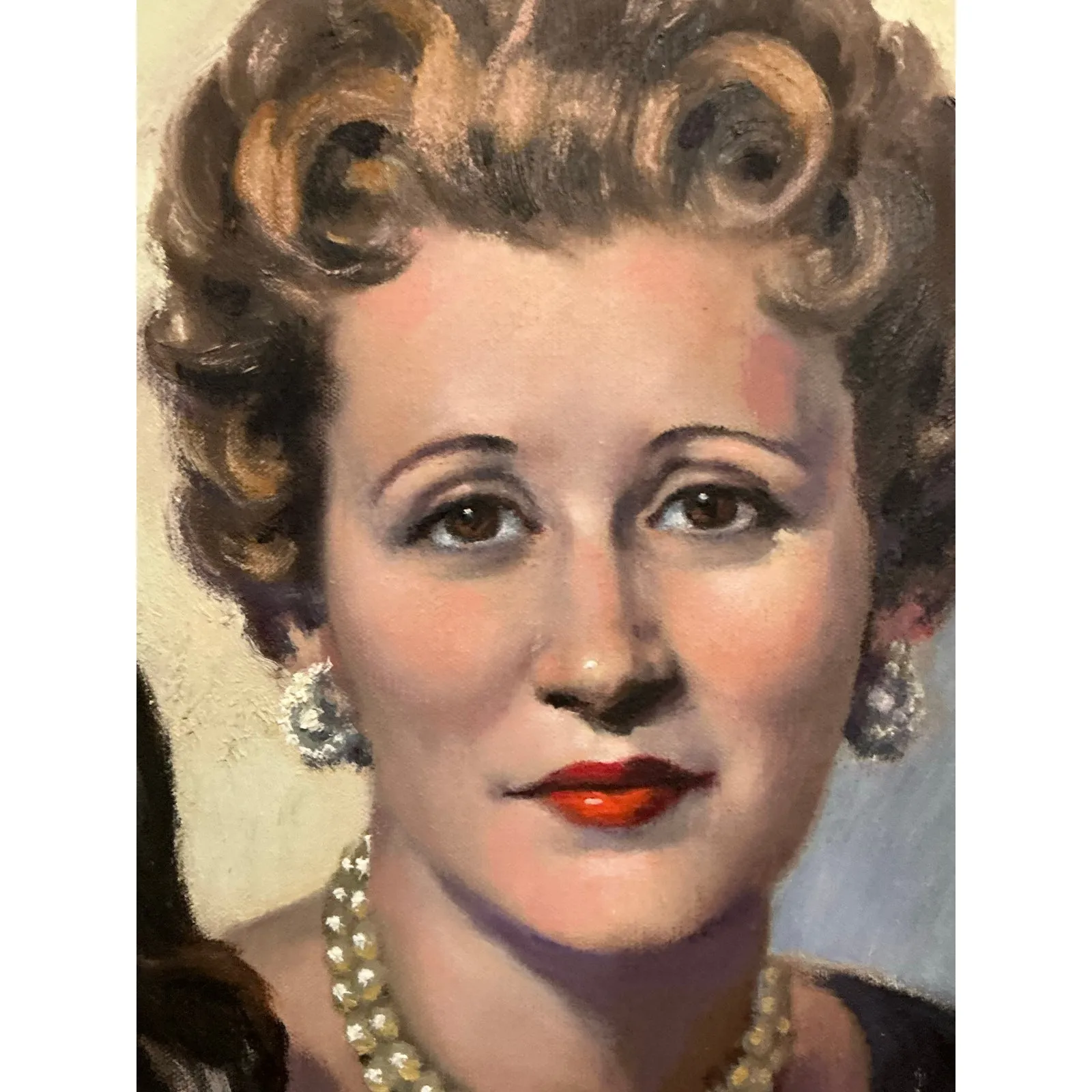Vintage Regency Original Oil Portrait of Family — additional photo 7