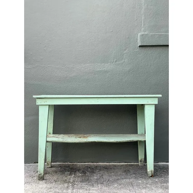 Vintage Boho Primitive Distressed Console Table — additional photo 6