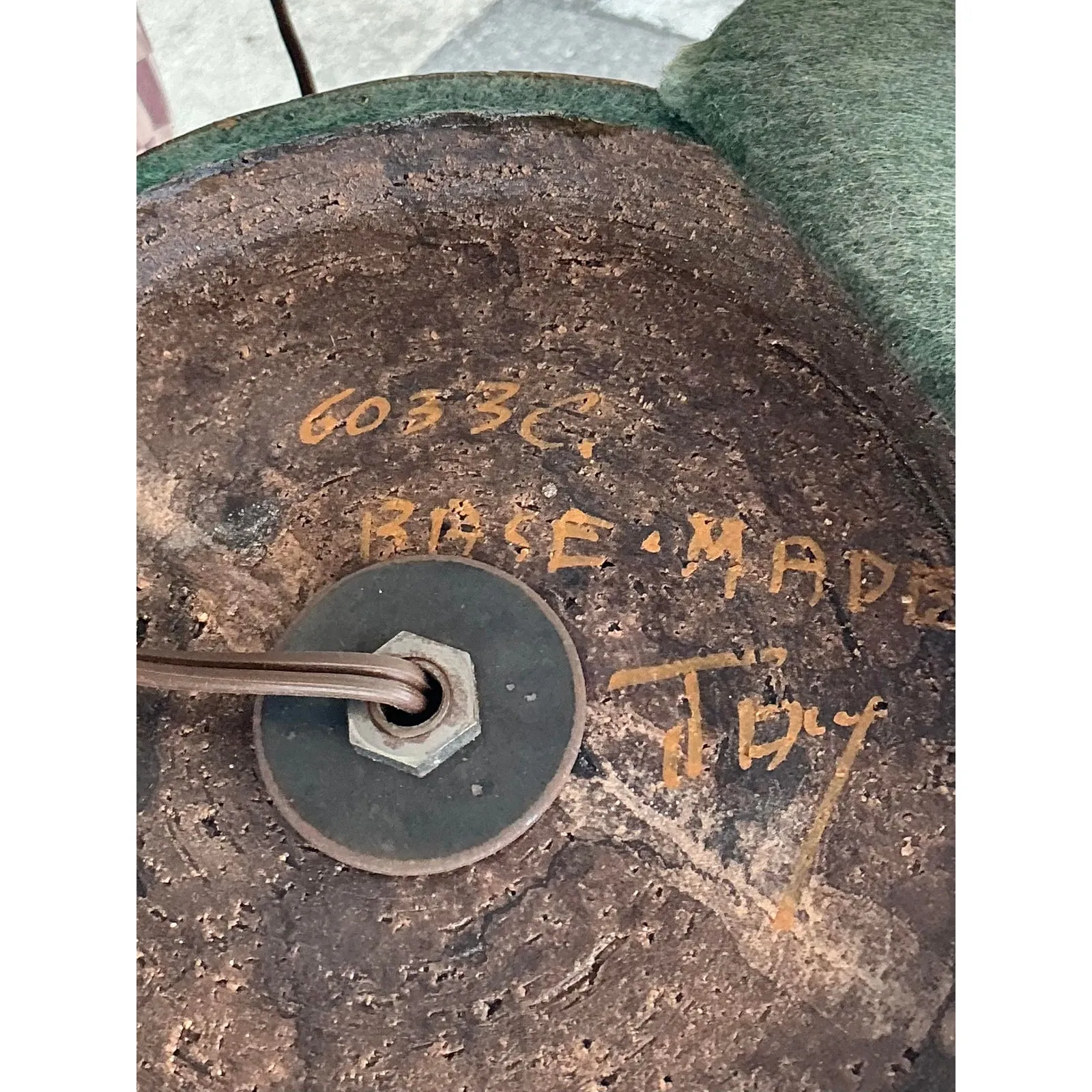 Vintage Boho Italian Ceramic Lamps After Bitossi — additional photo 6