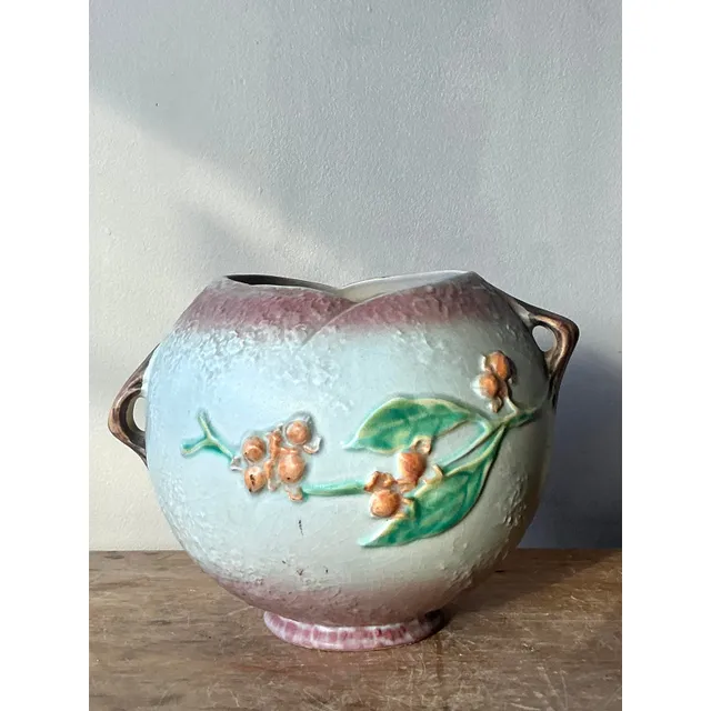 Vintage Boho Roseville “Bittersweet” Vase — additional photo 2
