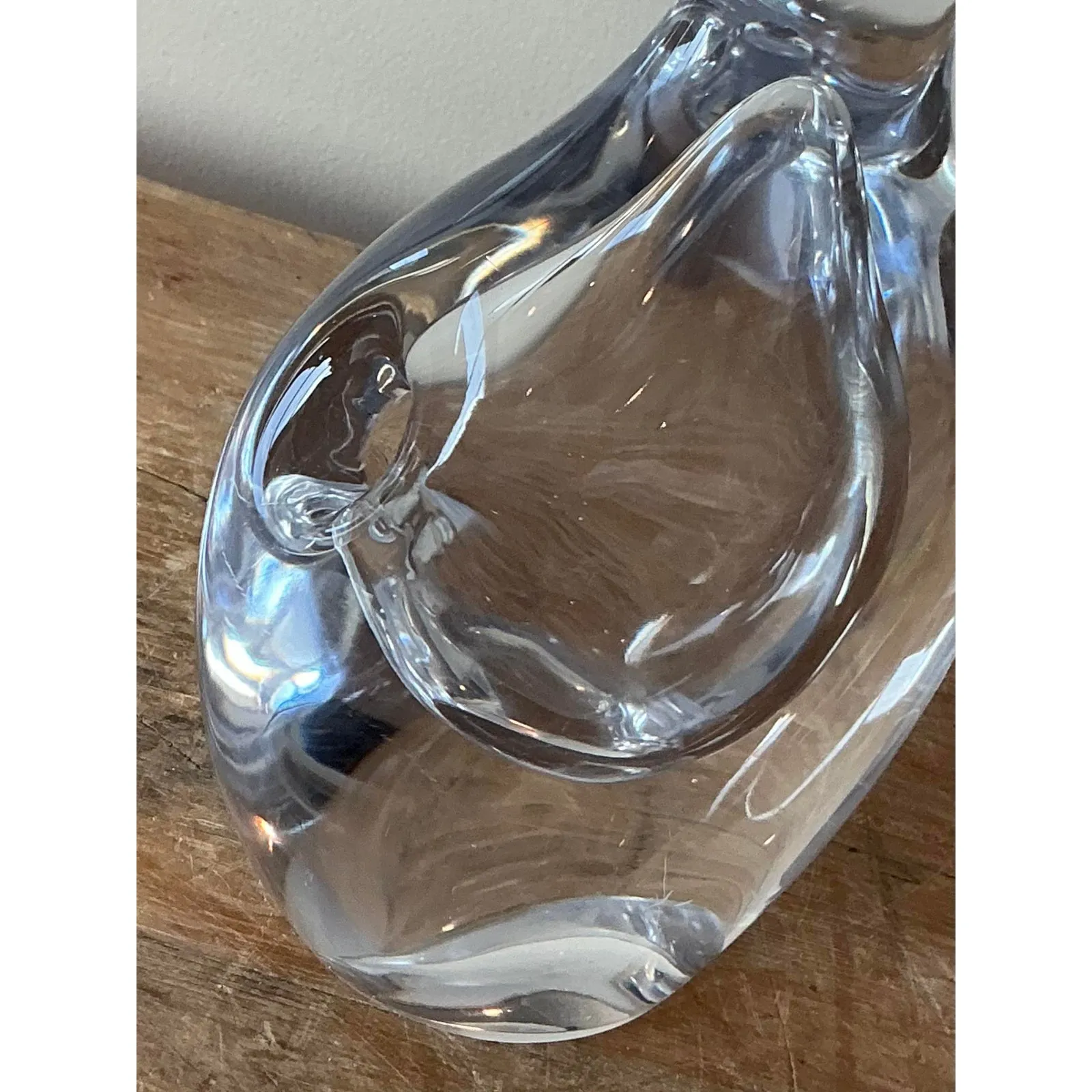 Vintage Boho Kosta Boda Biomorphic Bud Vase - Set of Two — additional photo 1