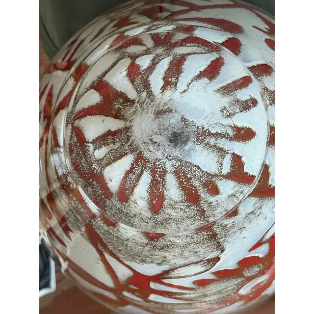 Vintage Boho Kosta Boda Floating Flowers Bowl — additional photo 3
