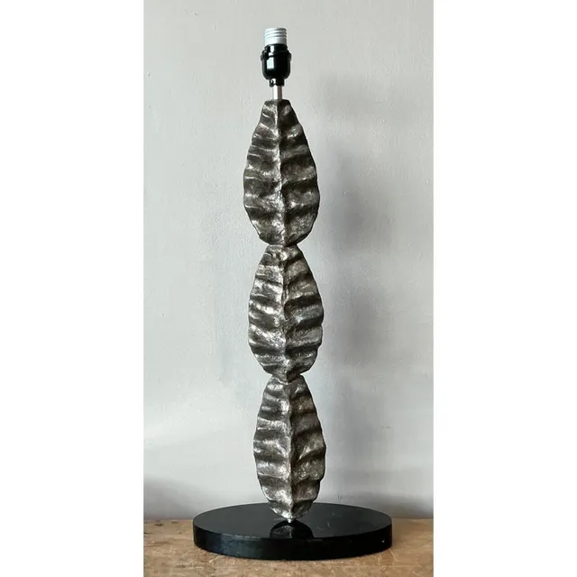 Vintage Boho Cast Leaves Lamp — additional photo 2
