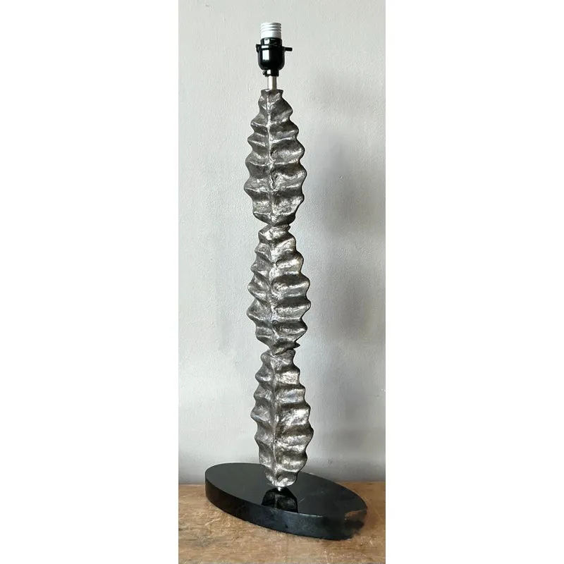 Vintage Boho Cast Leaves Lamp — additional photo 3