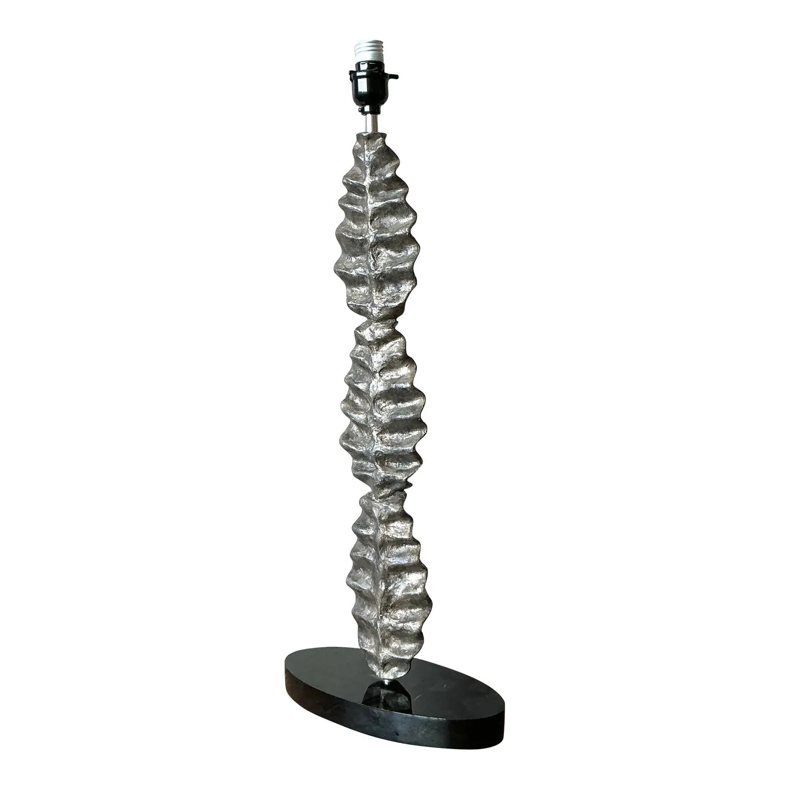 Vintage Boho Cast Leaves Lamp — additional photo 1