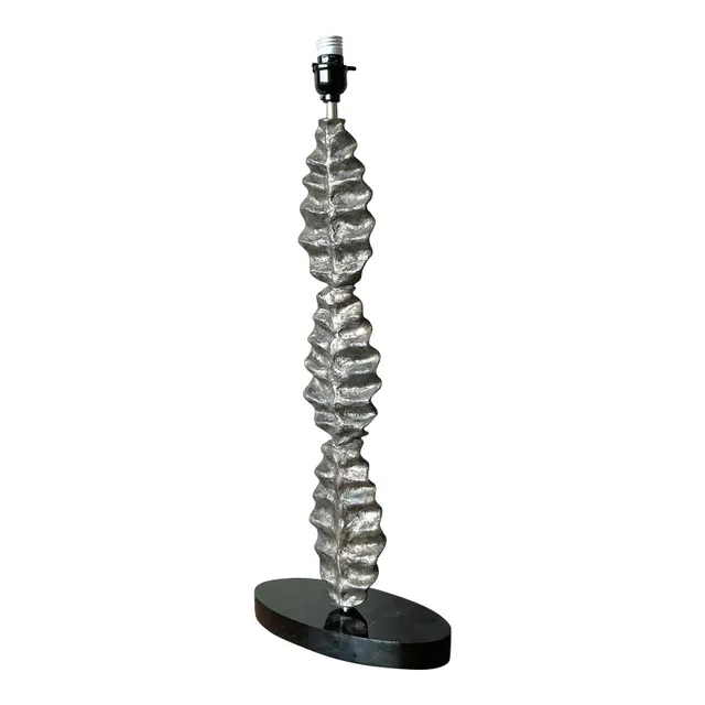 Vintage Boho Cast Leaves Lamp — additional photo 1