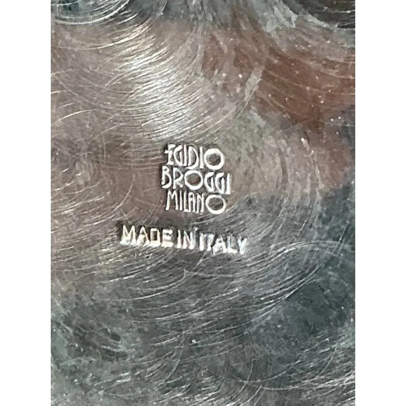 Vintage Italian Egidio Broggi Milano Plate Vase — additional photo 3