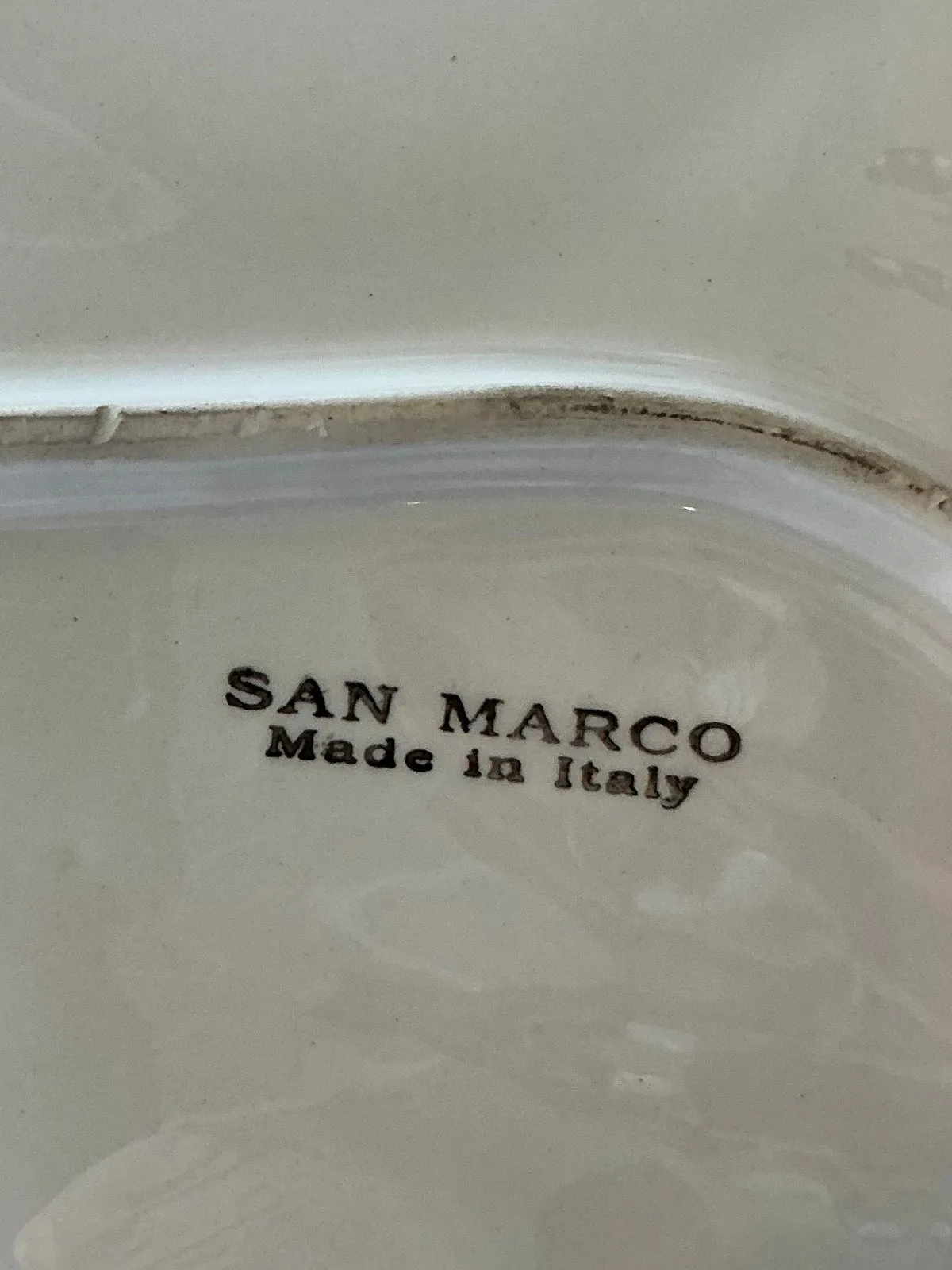 Vintage Italian Glazed Ceramic Leaf Platter — additional photo 7