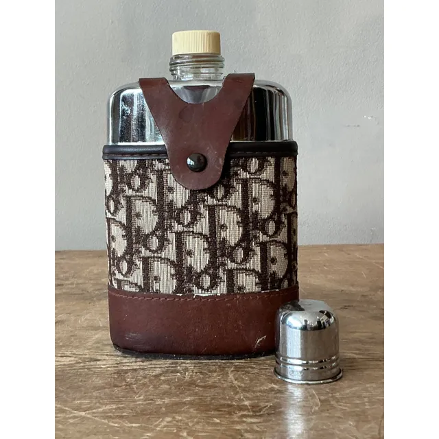 Vintage Boho 1970s Dior Hip Flask — additional photo 7