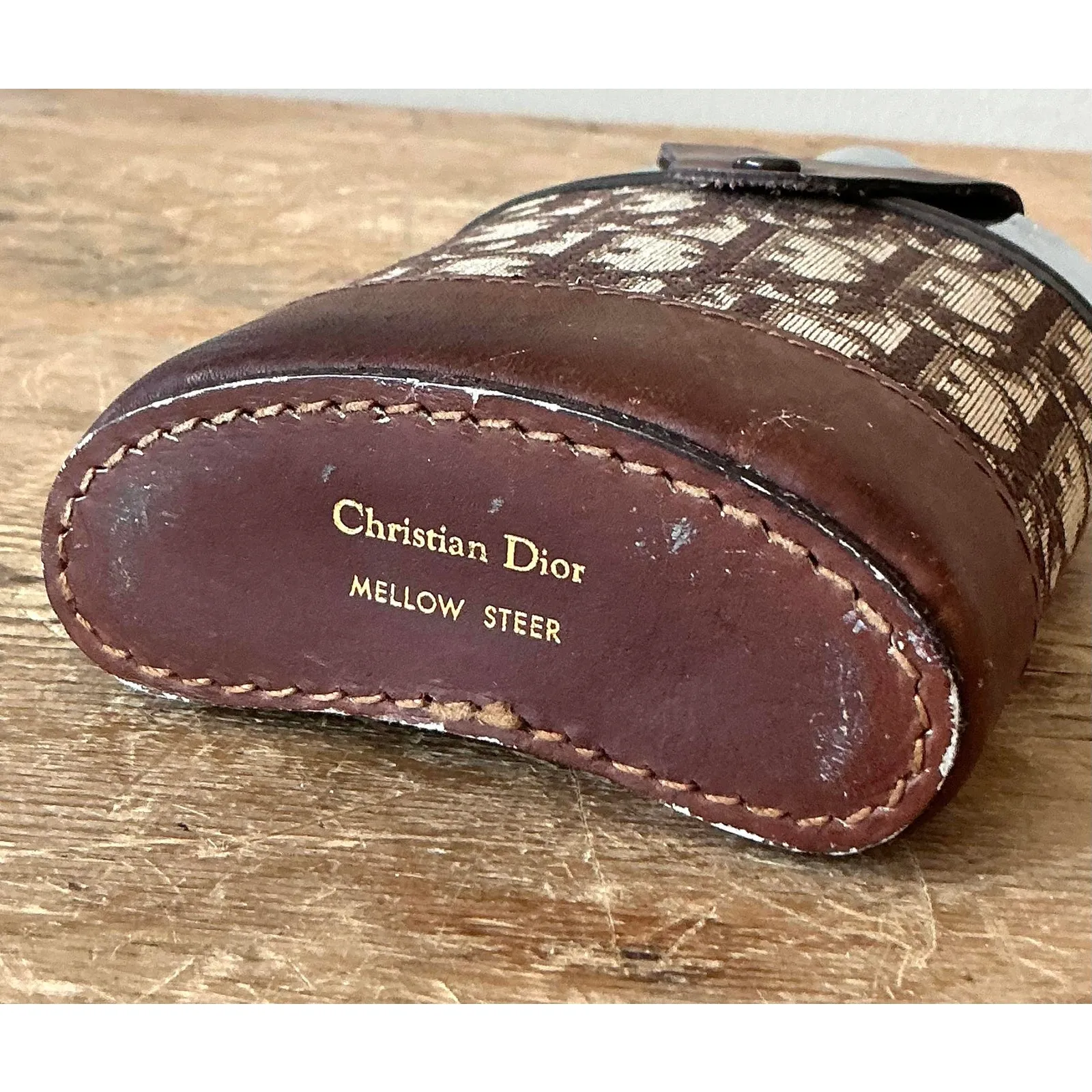 Vintage Boho 1970s Dior Hip Flask — additional photo 2