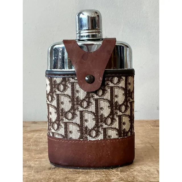 Vintage Boho 1970s Dior Hip Flask — additional photo 4